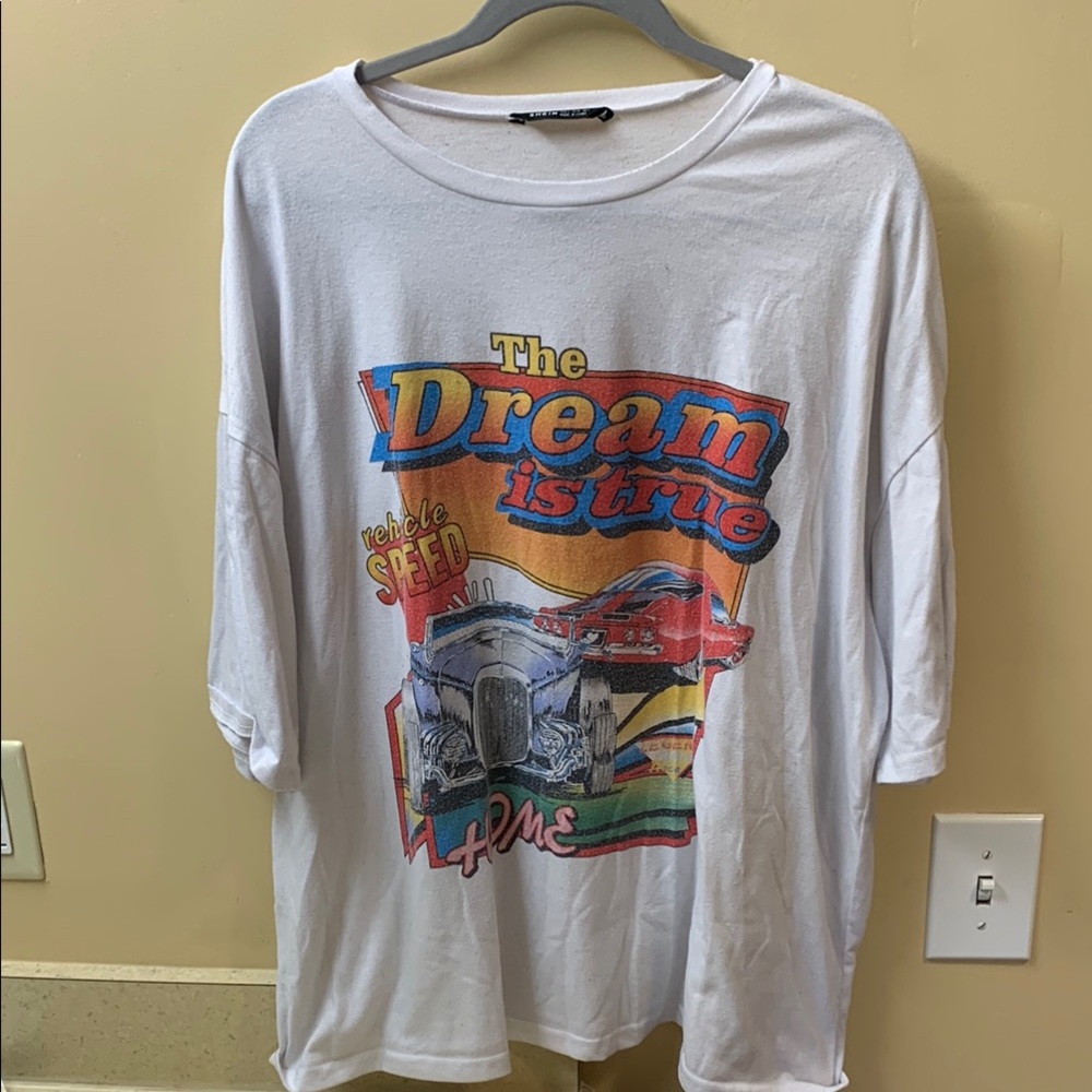 White Graphic T-Shirt